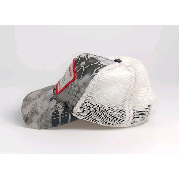 Kryptek Hat Cap Snap Back Gray White Water Camo Trucker Mesh Fishing Adult Men - Picture 2 of 6